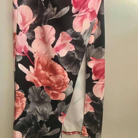 Le Chateau Floral Sleeveless Dress Sixe XL - Picture 6 of 7